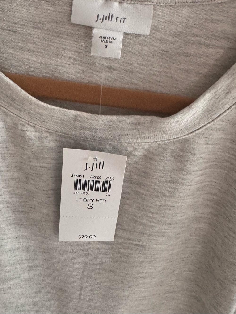 Jjill Fit terry top, NWT size small - Picture 2 of 4